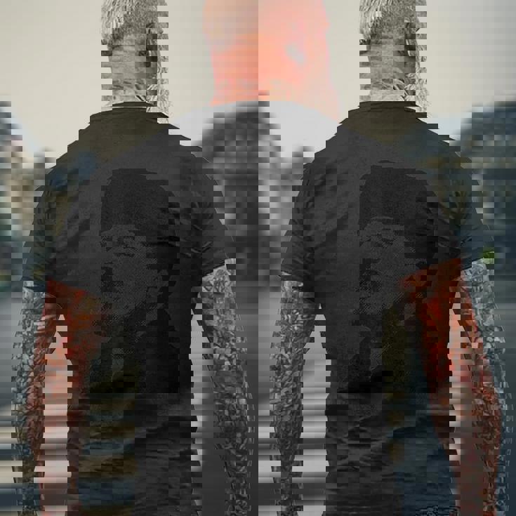 Vladimir Iljitsch レーニン共産主義共産主義 メンズTシャツ バックプリント 高齢者への贈り物