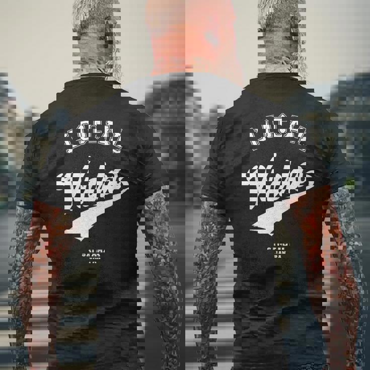 Wako Local 和光ローカル 故郷 メンズTシャツ バックプリント 高齢者への贈り物