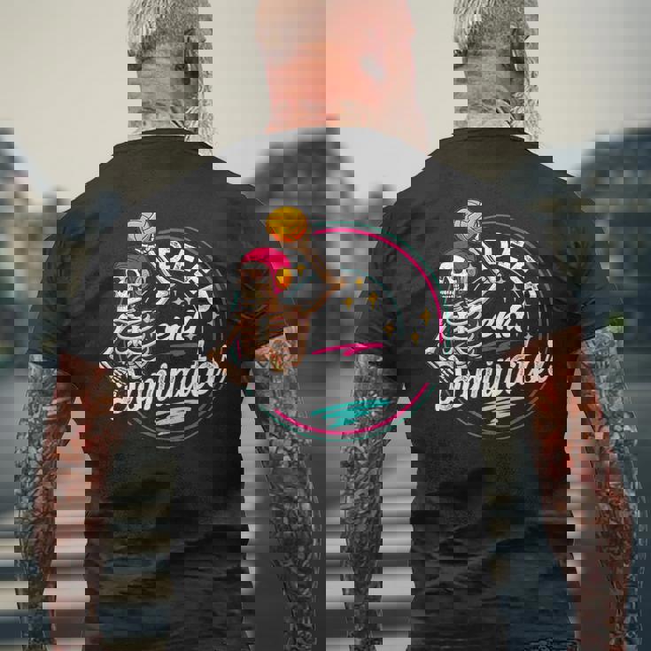 Water Polo タフアグレッシブプレイヤーディープエンドドミネーター。 メンズTシャツ バックプリント 高齢者への贈り物