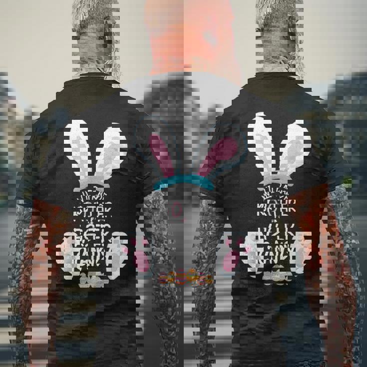 Will Trade Brother For Easter キャンディシャツ バニー 面白いイースター メンズTシャツ バックプリント 高齢者への贈り物