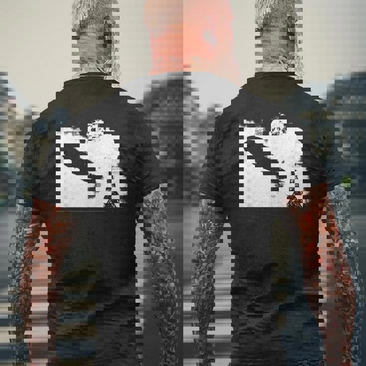 Zeppelin Explosion グラフィックtシャツ メンズTシャツ バックプリント 高齢者への贈り物