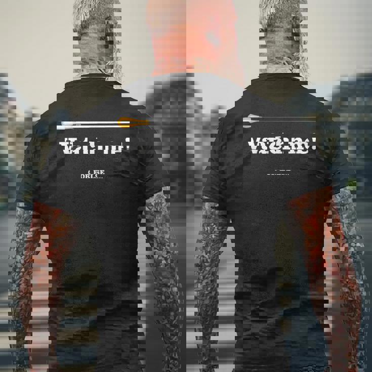 「 Watch Me Or Else 」「 私を見て！」最高の音楽監督に贈られる面白い音楽指揮者のミーム メンズTシャツ バックプリント 高齢者への贈り物