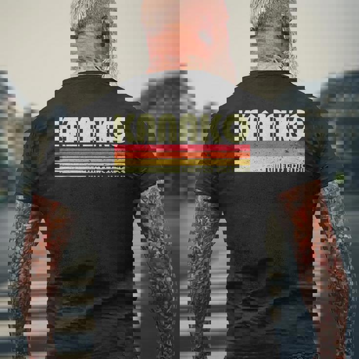 【佳菜子 かなこ カナコ】名前 名字 家族お揃い ギャグ ネタ ウケ狙い 贈り物 ギフト 面白い おもしろ メンズTシャツ バックプリント 高齢者への贈り物