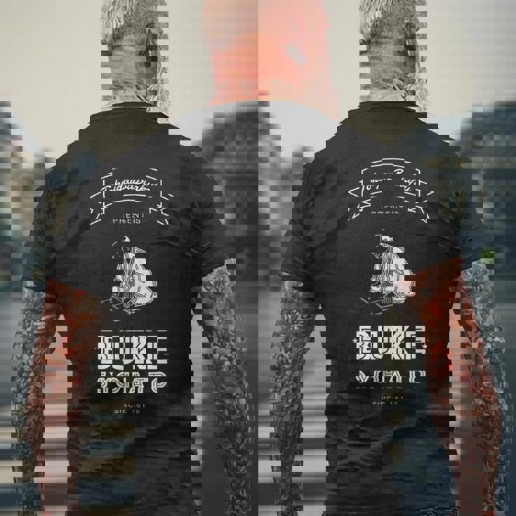 【山田全自動】武家諸法度（Bukesyohatto） メンズTシャツ バックプリント 高齢者への贈り物