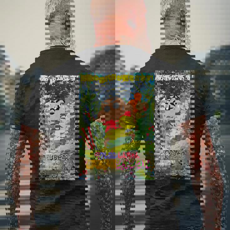 【映画】クレヨンしんちゃん 嵐を呼ぶジャングル メンズTシャツ バックプリント 高齢者への贈り物