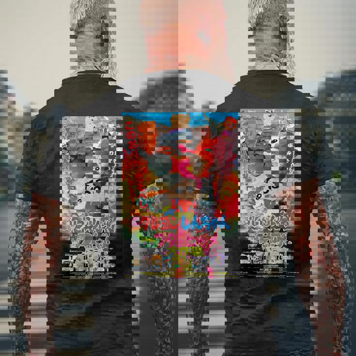 【映画】クレヨンしんちゃん 電撃ブタのヒヅメ大作戦 メンズTシャツ バックプリント 高齢者への贈り物