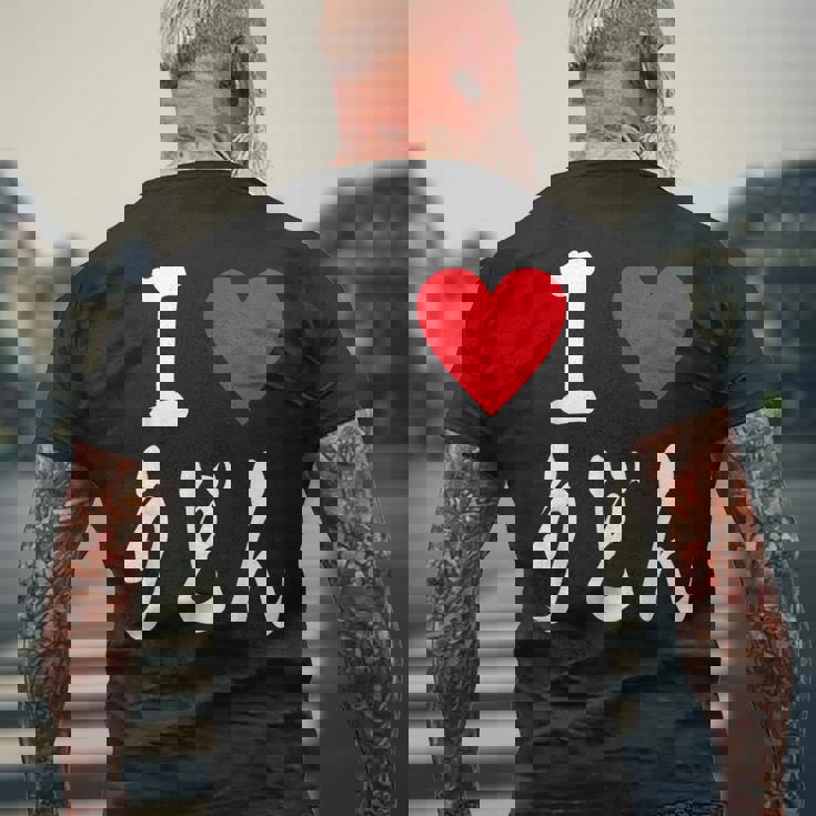 うどん好き 日本の食通 ラブうどん すきまみ メンズTシャツ バックプリント 高齢者への贈り物