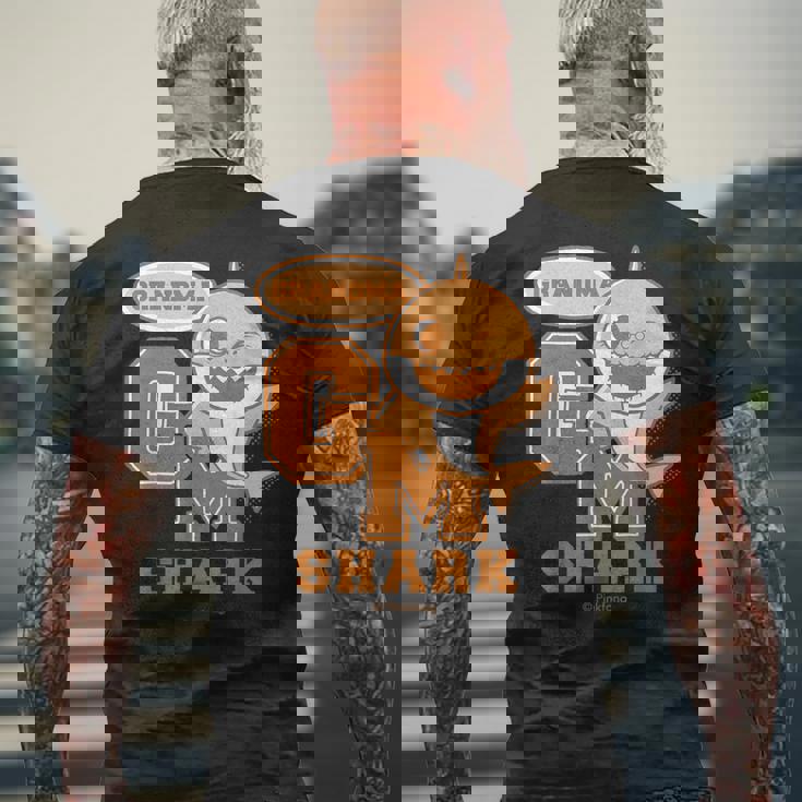 おばちゃんシャーク・レトロ・ベイシャーク・メゾーとサゾくプレゼント・キッズ・メンズ・ウーマンズ メンズTシャツ バックプリント 高齢者への贈り物