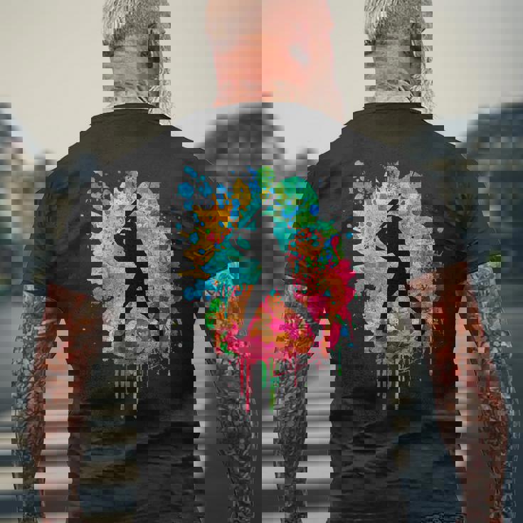 かっこいい野球 メンズTシャツ バックプリント 高齢者への贈り物