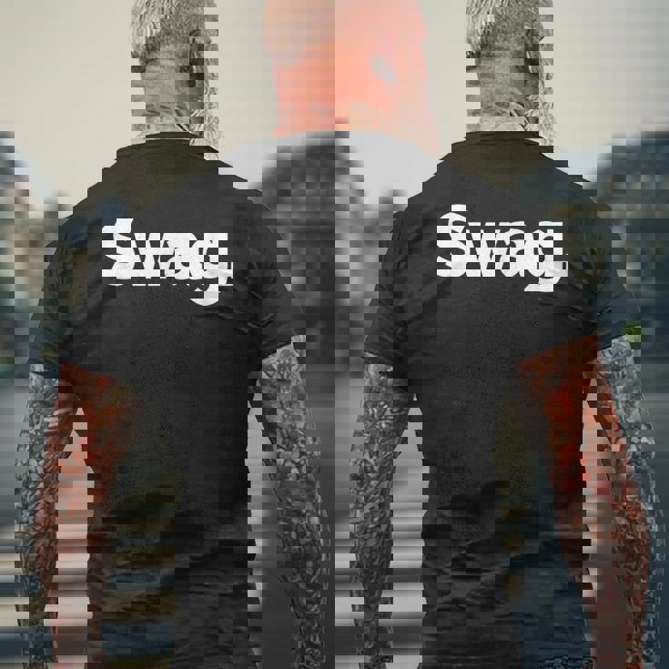 それはswag メンズTシャツ バックプリント 高齢者への贈り物