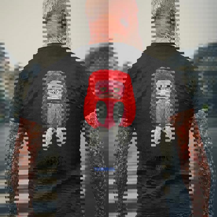 ぬいぐるみシリーズ ピグモン 長袖tシャツ メンズTシャツ バックプリント 高齢者への贈り物