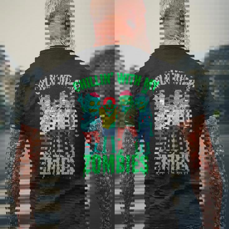 まったりもゾンビハロウィーン少年キッズギフトゾンビ メンズTシャツ バックプリント 高齢者への贈り物