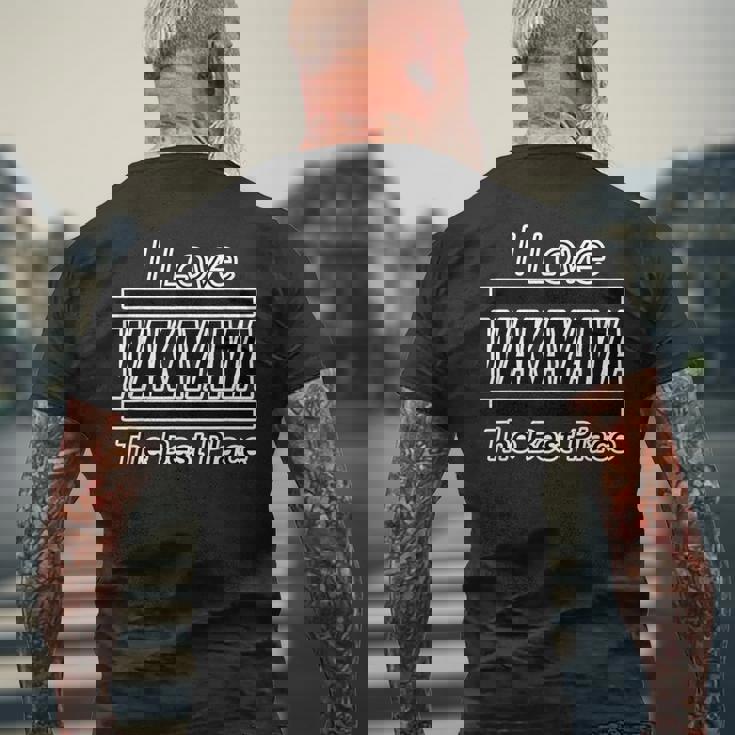 アイラブ・Wakayama 和歌山（I Love）Jimo-T【47都道府県】ジモティ お土産 面白い メンズTシャツ バックプリント 高齢者への贈り物