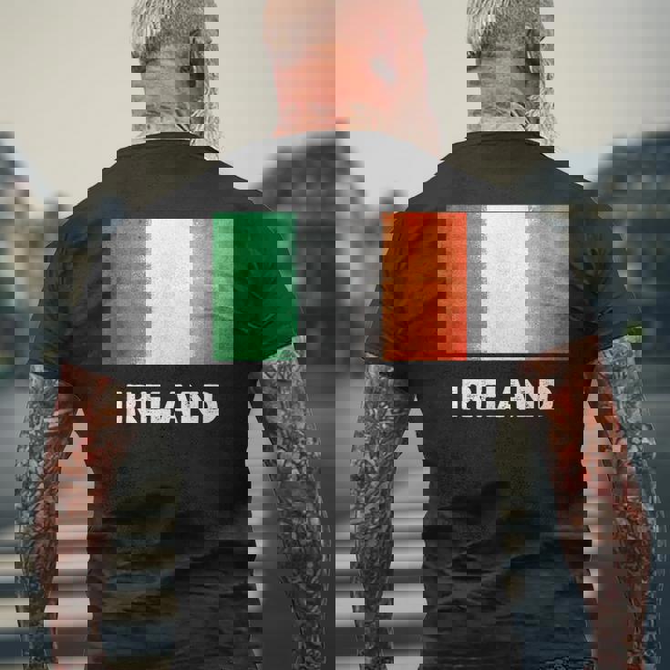 アイルランド国旗tシャツ メンズTシャツ バックプリント 高齢者への贈り物