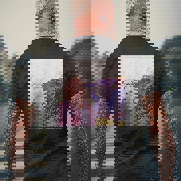 アイ・ハート・ジョン・ポーク・ファニー・ジェンツ・ミーム メンズTシャツ バックプリント 高齢者への贈り物