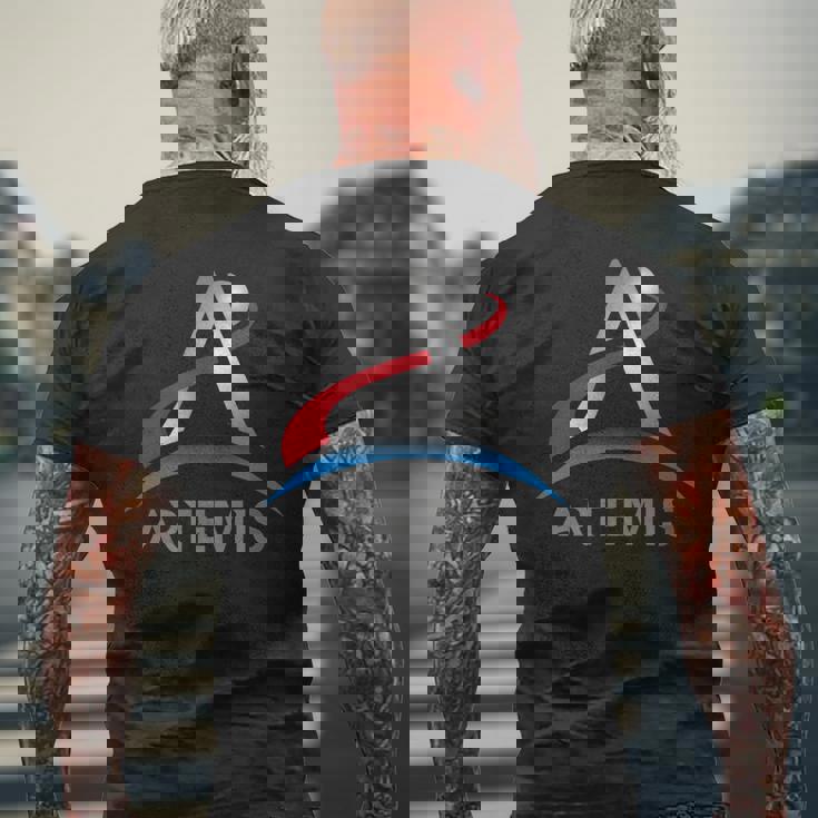 アルテミスのデザイン。 メンズTシャツ バックプリント 高齢者への贈り物