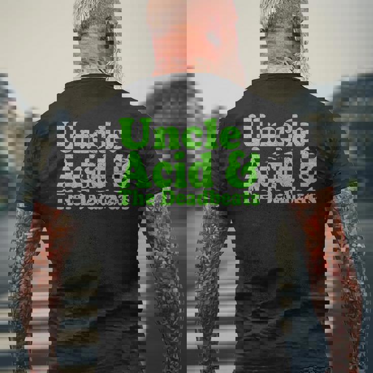 アンクル・アシッド・ザ・デッドビーツ メンズTシャツ バックプリント 高齢者への贈り物