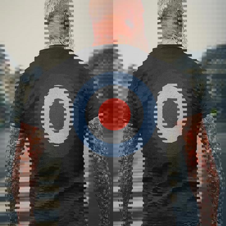 イギリス イングランド ラウンデル ユニオンジャック ロック パンク モッズ Mods ファッション Army Uk 長袖tシャツ メンズTシャツ バックプリント 高齢者への贈り物