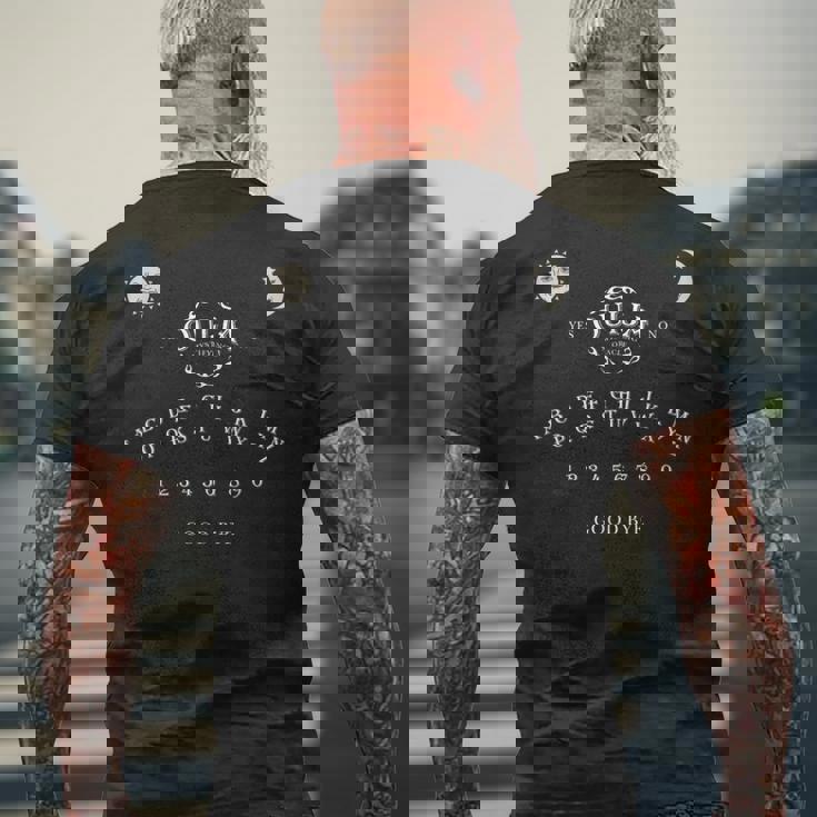 ウイジャボードtシャツ メンズTシャツ バックプリント 高齢者への贈り物