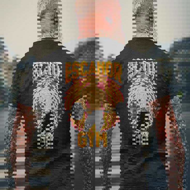 エスカノールジムプライド メンズTシャツ バックプリント 高齢者への贈り物