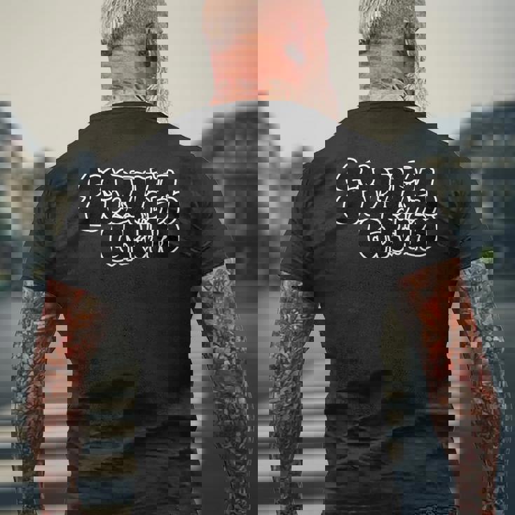 エスクエラ・グラインド メンズTシャツ バックプリント 高齢者への贈り物