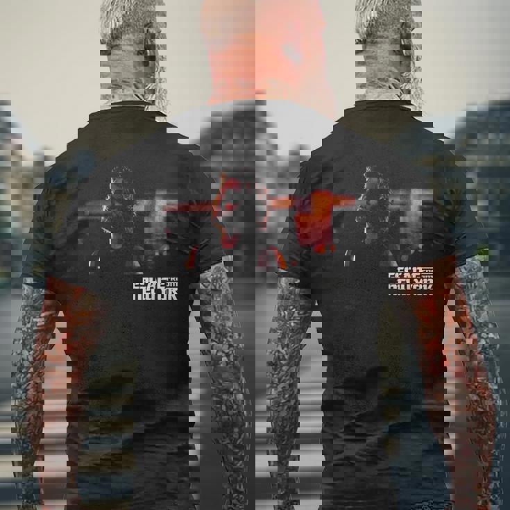 エスケープ・フロム・ニューヨーク・コール・ミー・スネーク メンズTシャツ バックプリント 高齢者への贈り物