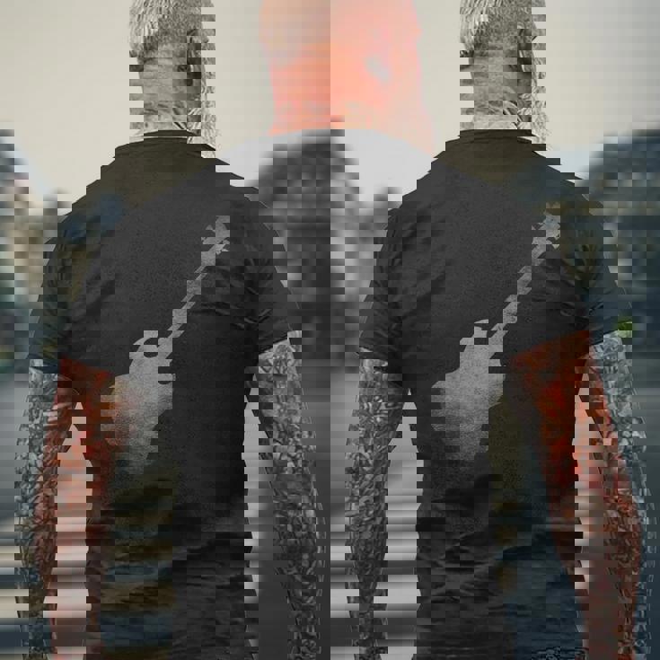 メンズ エレキギターヴィンテージtシャツ メンズTシャツ バックプリント 高齢者への贈り物