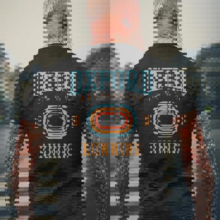 オックスフォード大学ランニング大学アカデミックスポーツpafi862。 メンズTシャツ バックプリント 高齢者への贈り物