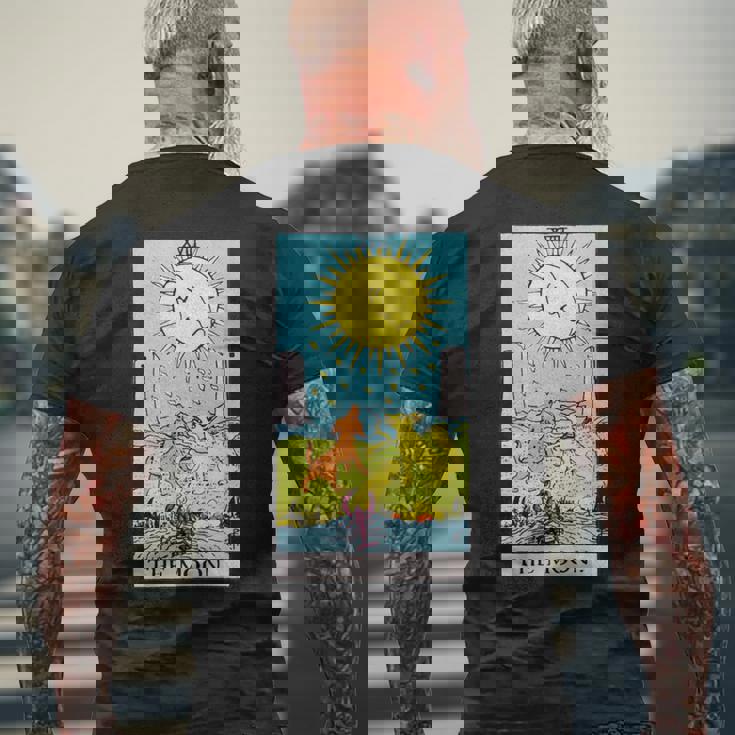 オリジナルのrider Waite Deckのムーンヴィンテージタロットカード。 長袖tシャツ メンズTシャツ バックプリント 高齢者への贈り物