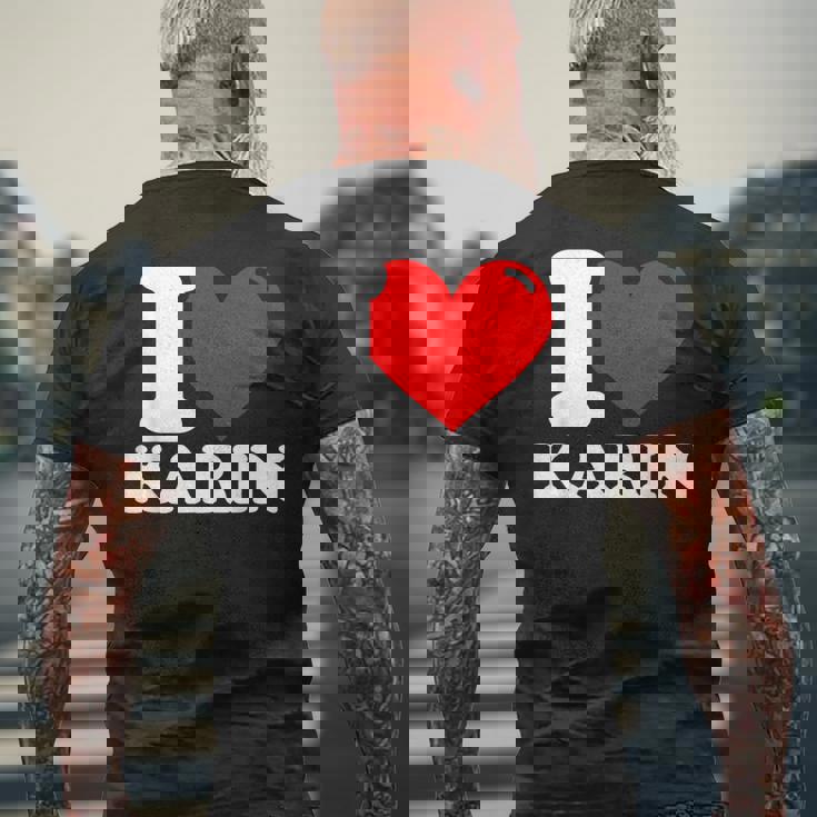 カリンちゃん大好き メンズTシャツ バックプリント 高齢者への贈り物