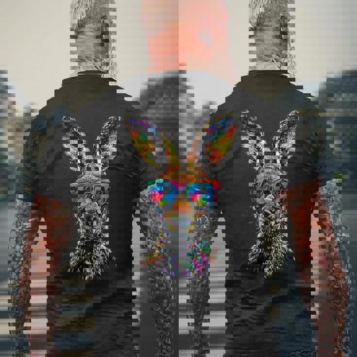 カンガルー オーストラリア ラブ・アウトバック ワイルド・スウィート・カンガルー メンズTシャツ バックプリント 高齢者への贈り物