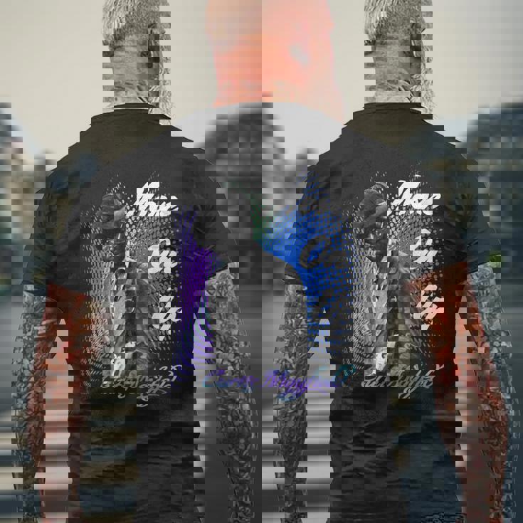 カーティスメイフィールド_002 メンズTシャツ バックプリント 高齢者への贈り物