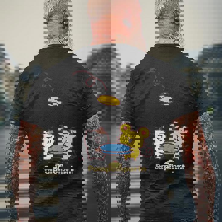 キッズ ポムポムプリン マフィン＆スコーン メンズTシャツ バックプリント 高齢者への贈り物