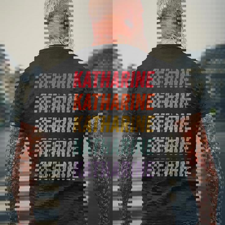 キャサリン メンズTシャツ バックプリント 高齢者への贈り物