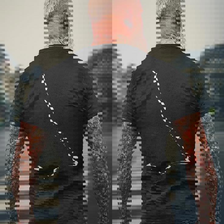 キリバス国旗マップ キリバス メンズTシャツ バックプリント 高齢者への贈り物