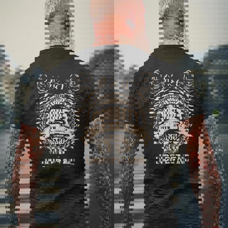 ギフトには理解できないコルベットです。 メンズTシャツ バックプリント 高齢者への贈り物