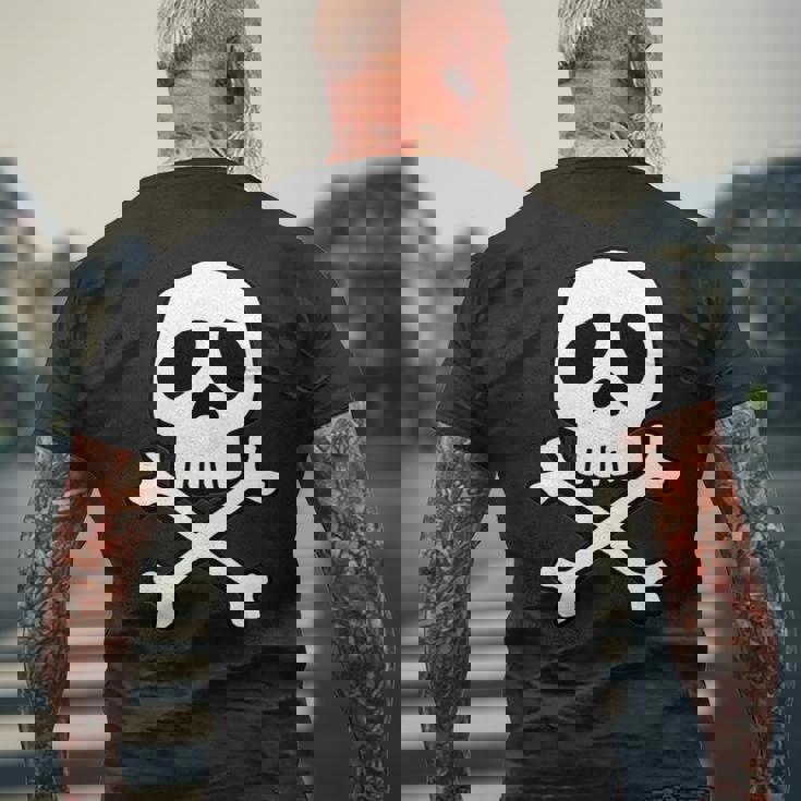 クラシック 宇宙 海賊 パンク スカル キャプテン ハロウィン 長袖tシャツ メンズTシャツ バックプリント 高齢者への贈り物