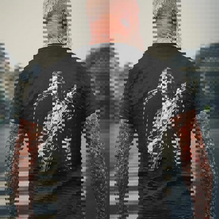 クリフ・リチャード ライブ 有線 Foround World Tour 1981 メンズTシャツ バックプリント 高齢者への贈り物