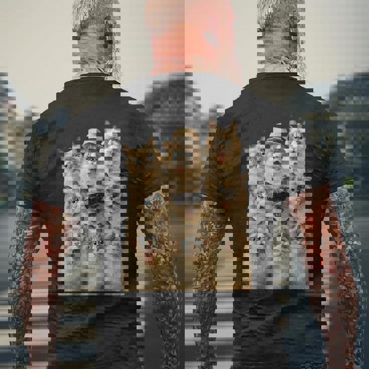 クレイジーラグドール メンズTシャツ バックプリント 高齢者への贈り物