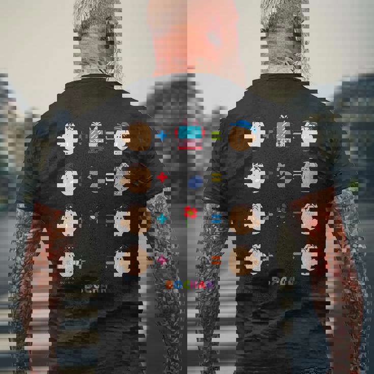 クレヨンしんちゃん 〇＋〇＝？ ボーちゃんver 長袖tシャツ メンズTシャツ バックプリント 高齢者への贈り物