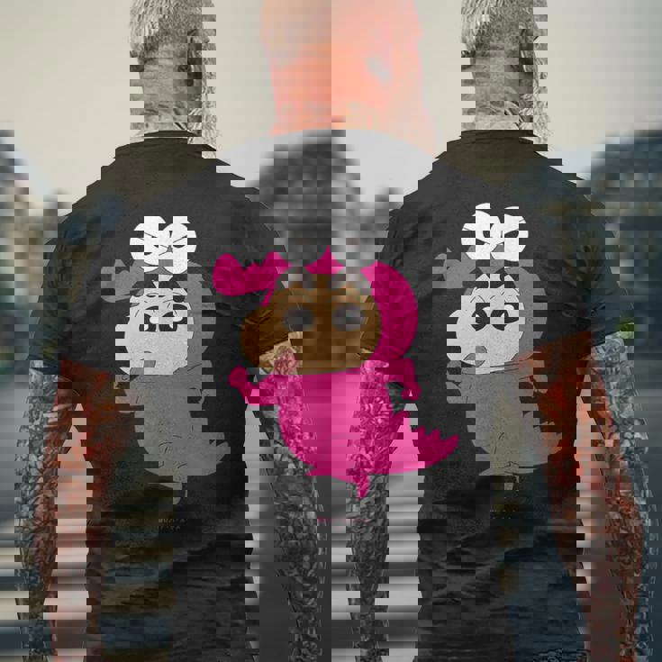 クレヨンしんちゃん ワニ山しんちゃん メンズTシャツ バックプリント 高齢者への贈り物