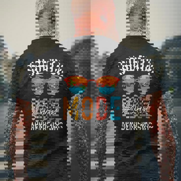 サバティカルモード 有効 ギャップ 年間 休暇 サバティカル 長袖tシャツ メンズTシャツ バックプリント 高齢者への贈り物