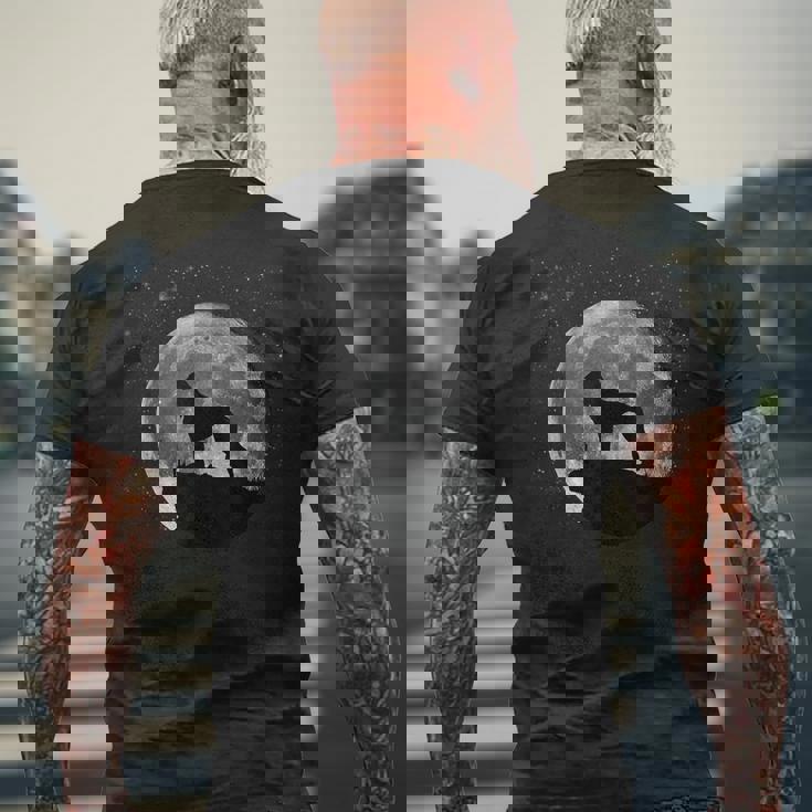 サルーキ デザイン メンズTシャツ バックプリント 高齢者への贈り物