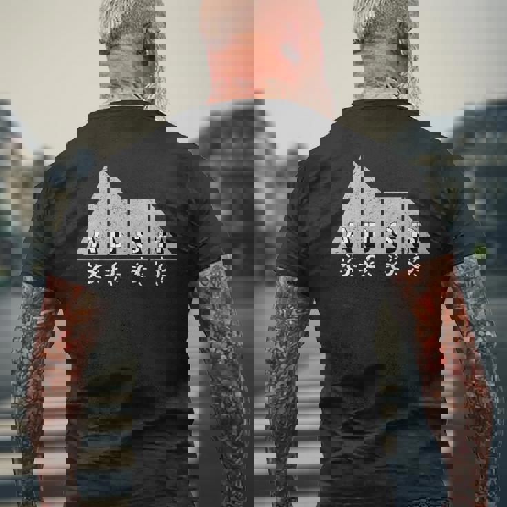 シンセサイザーadsrシンセキックドラムdaw 長袖tシャツ メンズTシャツ バックプリント 高齢者への贈り物