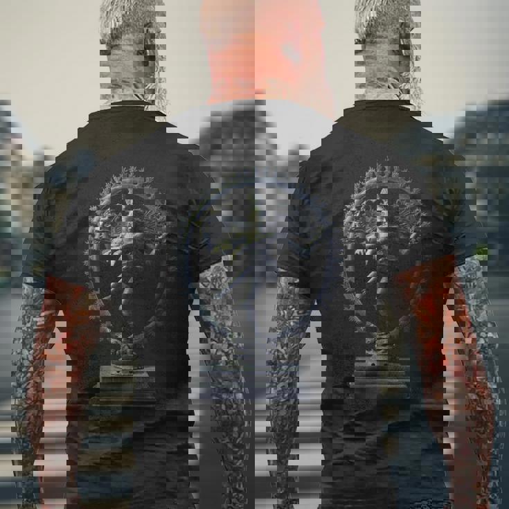 シヴァ・ナタラジャキング・オブ・ダンサーズ 長袖tシャツ メンズTシャツ バックプリント 高齢者への贈り物