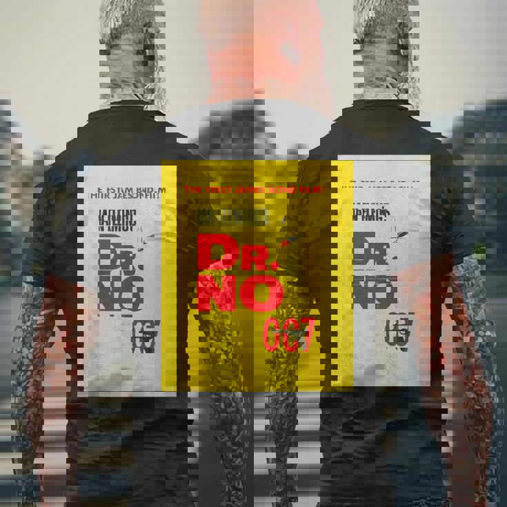 ジェームズ・ボンド 007 ドクター・ノー メンズTシャツ バックプリント 高齢者への贈り物