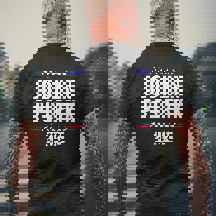 ジョンポーク 2024 ジョンポーク メンズTシャツ バックプリント 高齢者への贈り物