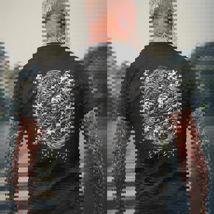 スサノオ 日本神話 メンズTシャツ バックプリント 高齢者への贈り物