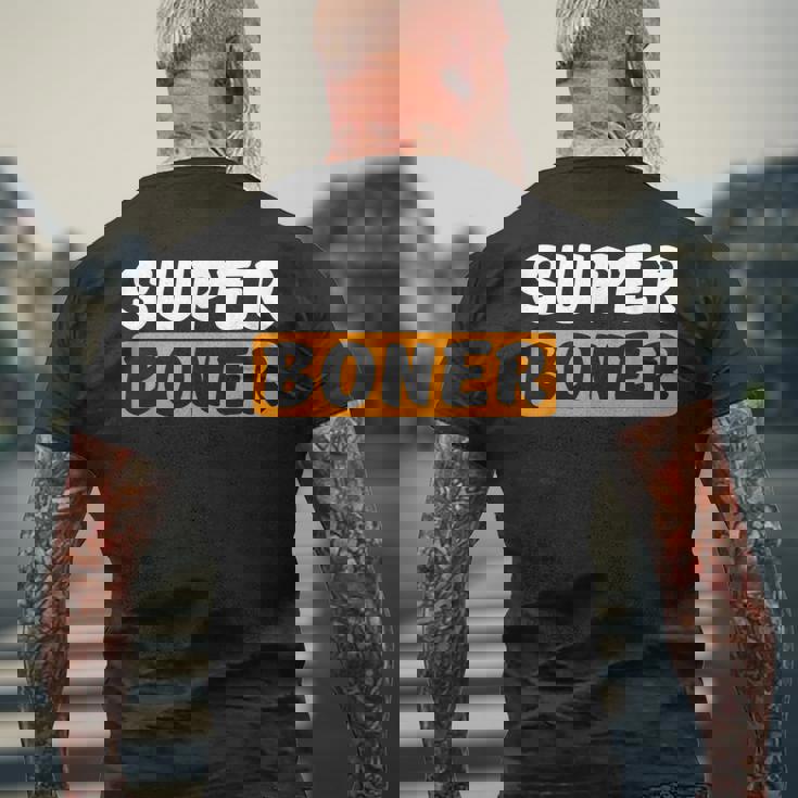 スーパー・ボナー私はスーパー・ボナー・ミームを手に入れました メンズTシャツ バックプリント 高齢者への贈り物