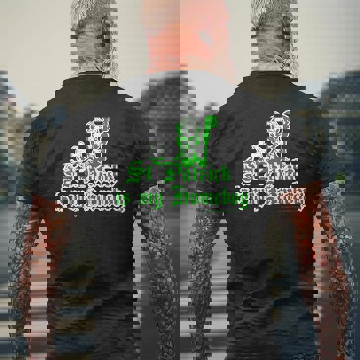 セントパトリックは私のホームボーイtシャツ メンズTシャツ バックプリント 高齢者への贈り物